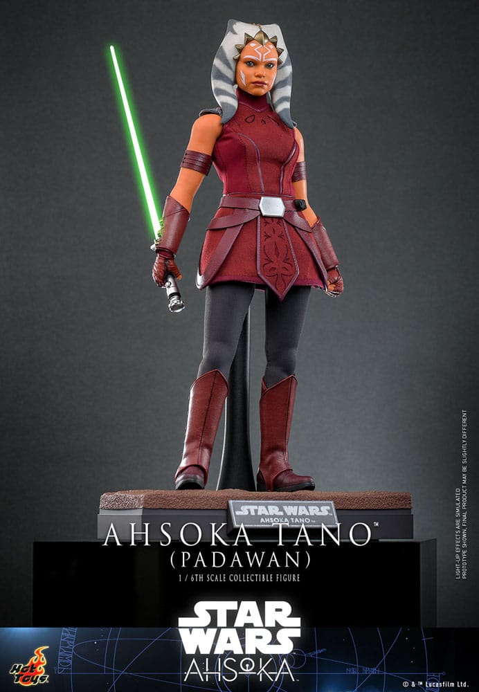 HOT TOYS TMS123 HT 1/6 STAR WARS AHSOKA AHSOKA TANO (PADAWAN)