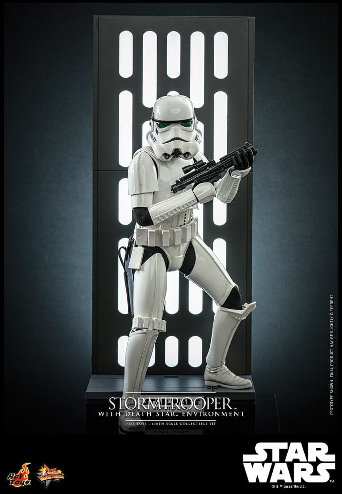 Hot Toys Star Wars Figura Movie Masterpiece 1/6 Stormtrooper with Death Star Environment 30 cm