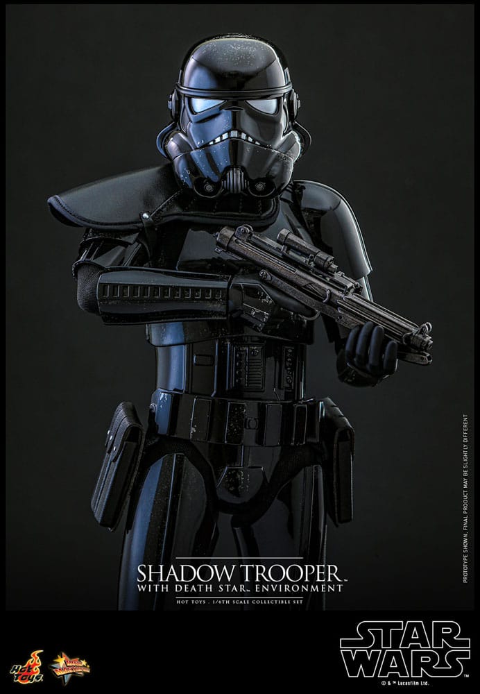 Hot Toys Star Wars Figura Movie Masterpiece 1/6 Shadow Trooper with Death Star Environment 30 cm