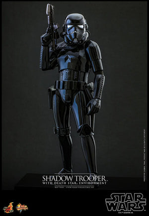 Hot Toys Star Wars Figura Movie Masterpiece 1/6 Shadow Trooper with Death Star Environment 30 cm
