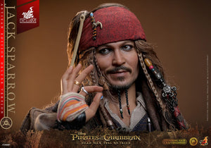 Hot Toys 1/6 Piratas Del Caribe: La Venganza De Salazar Figura DX Jack Sparrow (Deluxe Version) Artisan Edition Hot Toys Exclusive 30 cm
