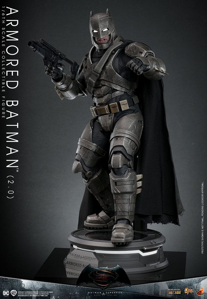 HOT TOYS MMS742D62 1/6 BATMAN V SUPERMAN: DAWN OF JUSTICE ARMORED BATMAN (2.0)