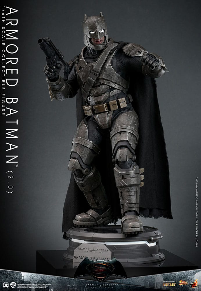 HOT TOYS MMS742D62 1/6 BATMAN V SUPERMAN: DAWN OF JUSTICE ARMORED BATMAN (2.0)