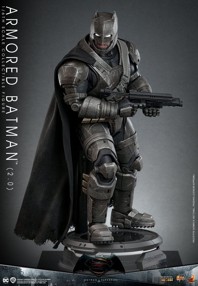 HOT TOYS MMS742D62 1/6 BATMAN V SUPERMAN: DAWN OF JUSTICE ARMORED BATMAN (2.0)