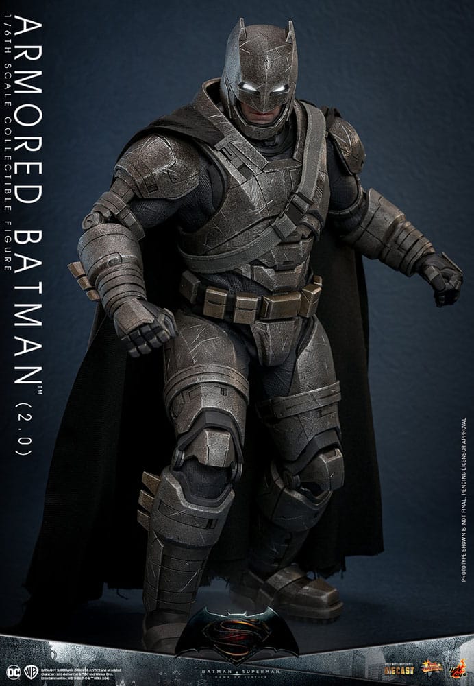 HOT TOYS MMS742D62 1/6 BATMAN V SUPERMAN: DAWN OF JUSTICE ARMORED BATMAN (2.0)