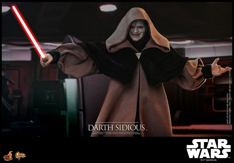 HOT TOYS MMS745 HT 1/6 STAR WARS: REVENGE OF THE SITH DARTH SIDIOUS