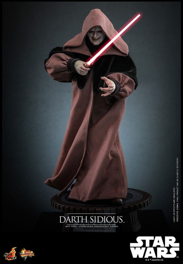 HOT TOYS MMS745 HT 1/6 STAR WARS: REVENGE OF THE SITH DARTH SIDIOUS