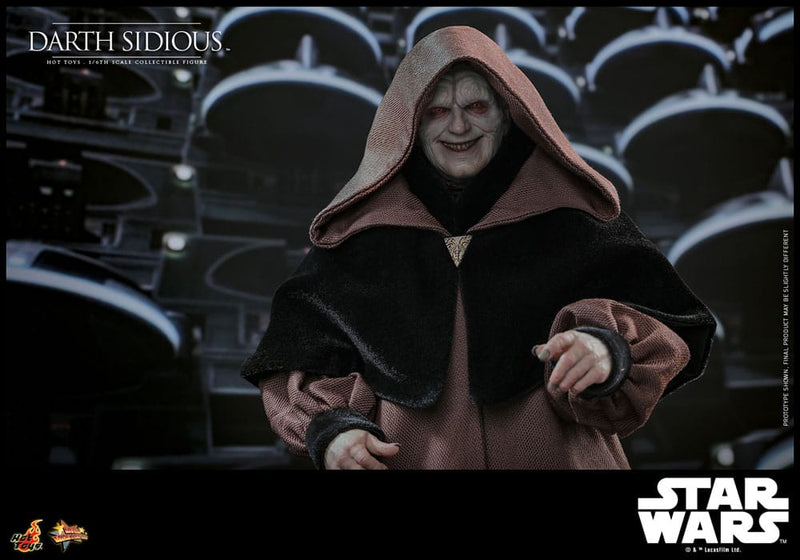 HOT TOYS MMS745 HT 1/6 STAR WARS: REVENGE OF THE SITH DARTH SIDIOUS