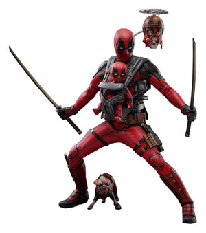 HOT TOYS Deadpool & Wolverine Movie Masterpiece Figura 1/6 Deadpool 31 cm