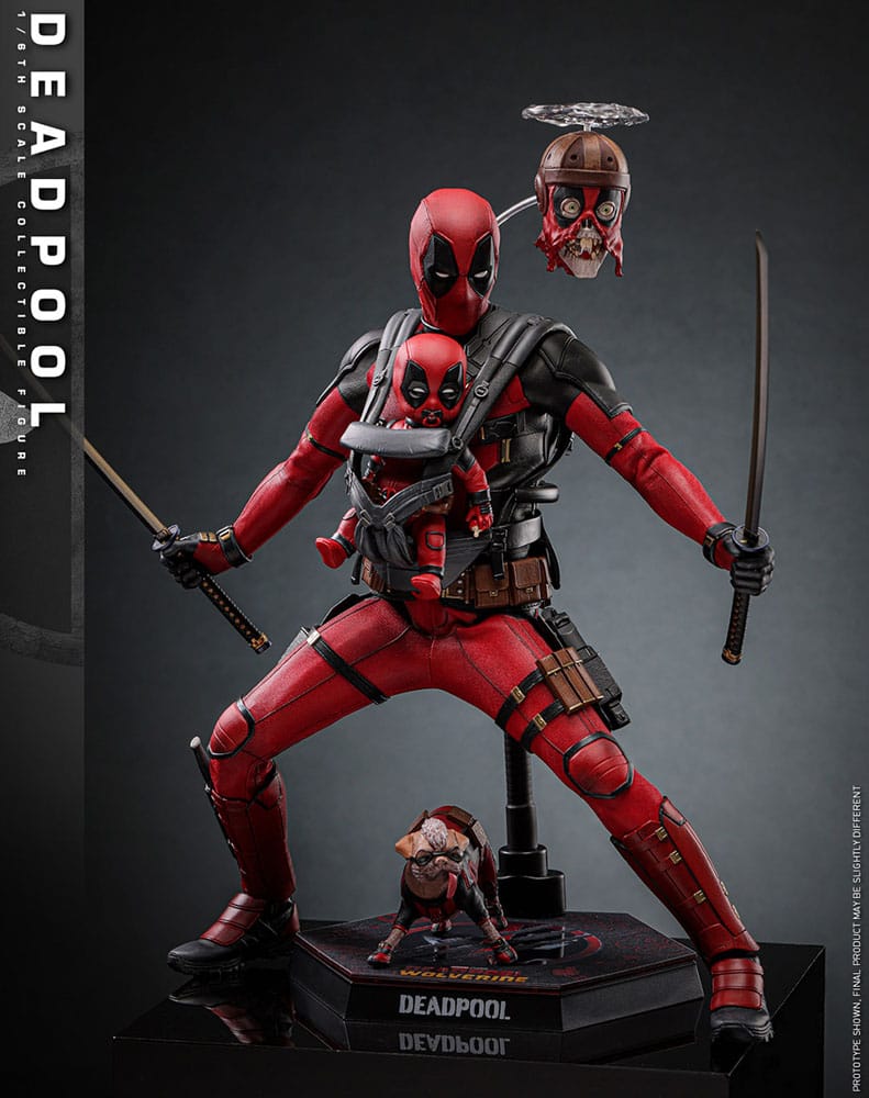 HOT TOYS Deadpool & Wolverine Movie Masterpiece Figura 1/6 Deadpool 31 cm