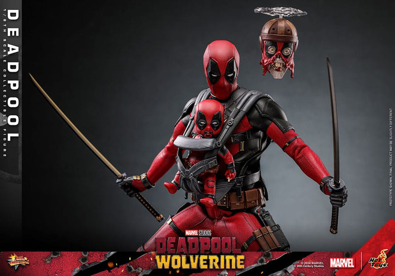 HOT TOYS Deadpool & Wolverine Movie Masterpiece Figura 1/6 Deadpool 31 cm