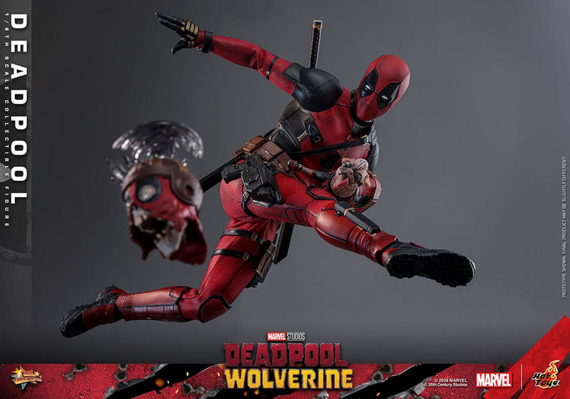 HOT TOYS Deadpool & Wolverine Movie Masterpiece Figura 1/6 Deadpool 31 cm