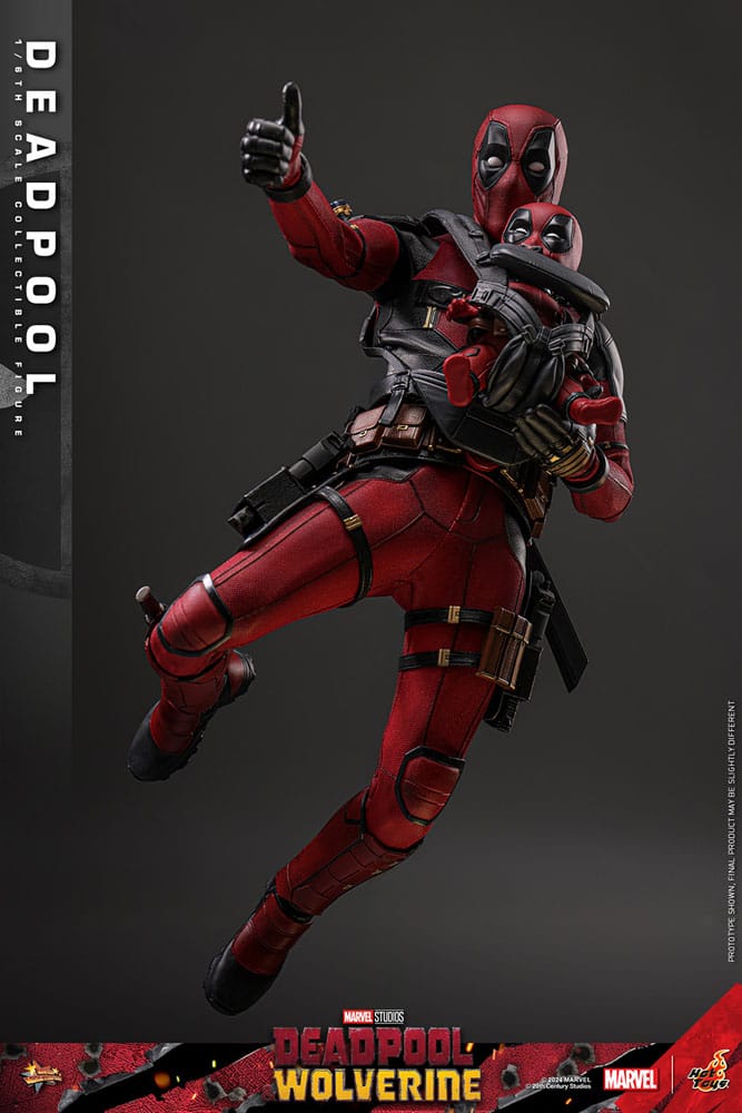 HOT TOYS Deadpool & Wolverine Movie Masterpiece Figura 1/6 Deadpool 31 cm