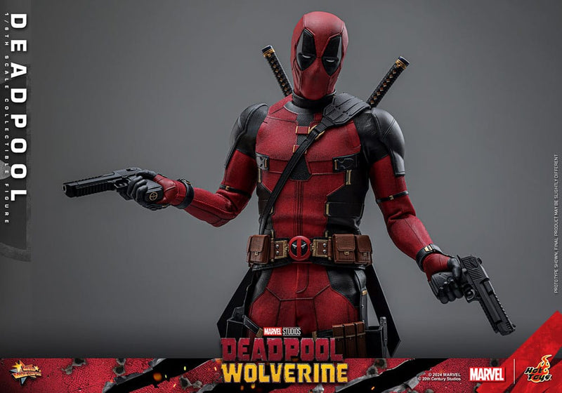 HOT TOYS Deadpool & Wolverine Movie Masterpiece Figura 1/6 Deadpool 31 cm