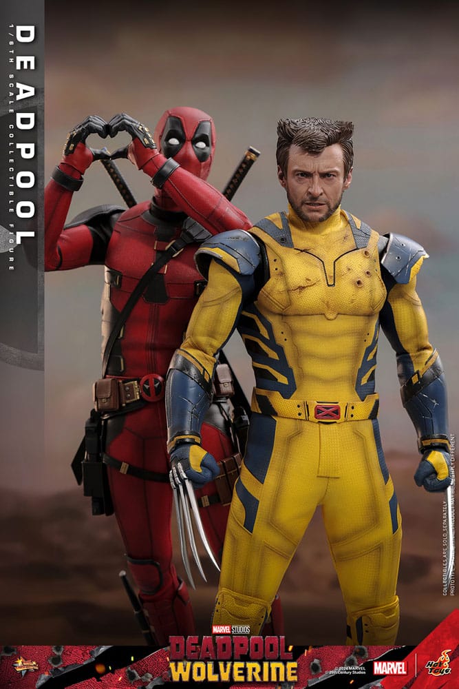 HOT TOYS Deadpool & Wolverine Movie Masterpiece Figura 1/6 Deadpool 31 cm