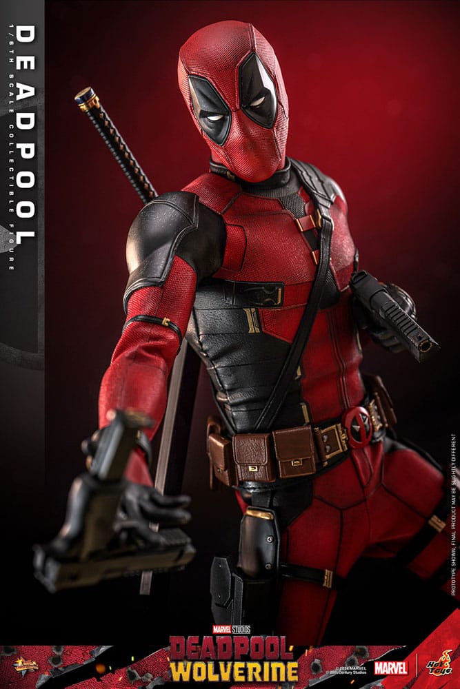 HOT TOYS Deadpool & Wolverine Movie Masterpiece Figura 1/6 Deadpool 31 cm