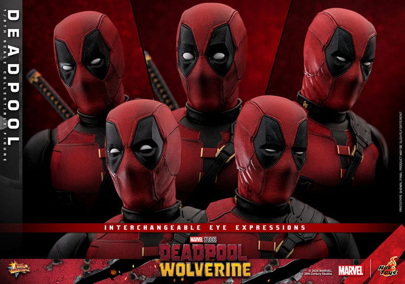 HOT TOYS Deadpool & Wolverine Movie Masterpiece Figura 1/6 Deadpool 31 cm