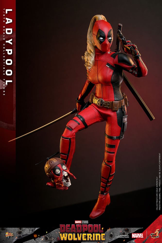 HOT TOYS Deadpool & Wolverine Movie Masterpiece Figura 1/6 Ladypool 30 cm