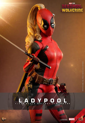 HOT TOYS Deadpool & Wolverine Movie Masterpiece Figura 1/6 Ladypool 30 cm