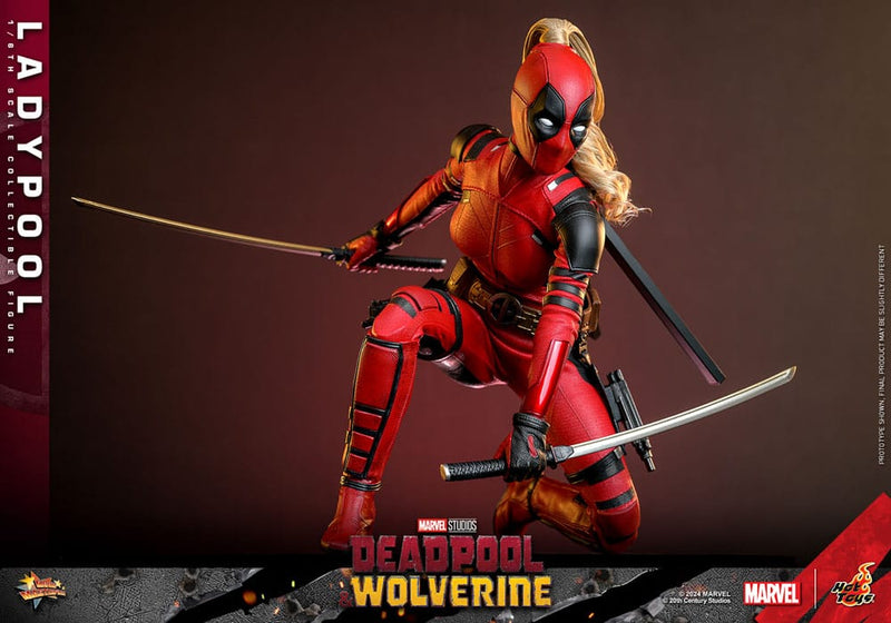 HOT TOYS Deadpool & Wolverine Movie Masterpiece Figura 1/6 Ladypool 30 cm