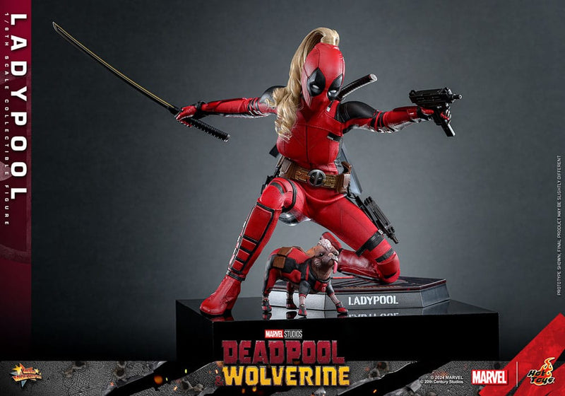 HOT TOYS Deadpool & Wolverine Movie Masterpiece Figura 1/6 Ladypool 30 cm