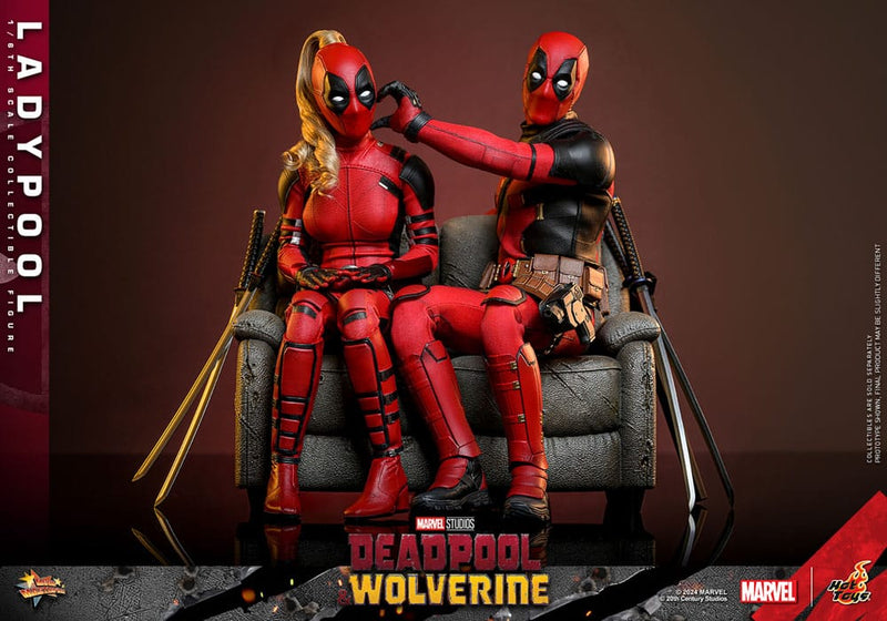 HOT TOYS Deadpool & Wolverine Movie Masterpiece Figura 1/6 Ladypool 30 cm