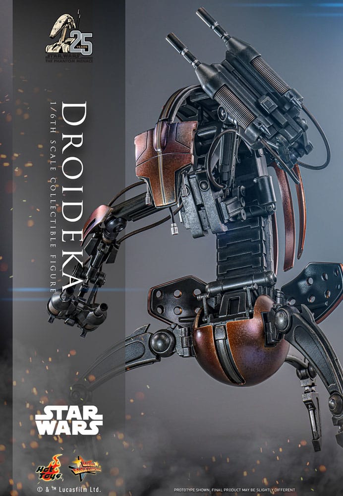 Hot Toys Star Wars Episode I Figura Movie Masterpiece 1/6 Droideka 27 cm