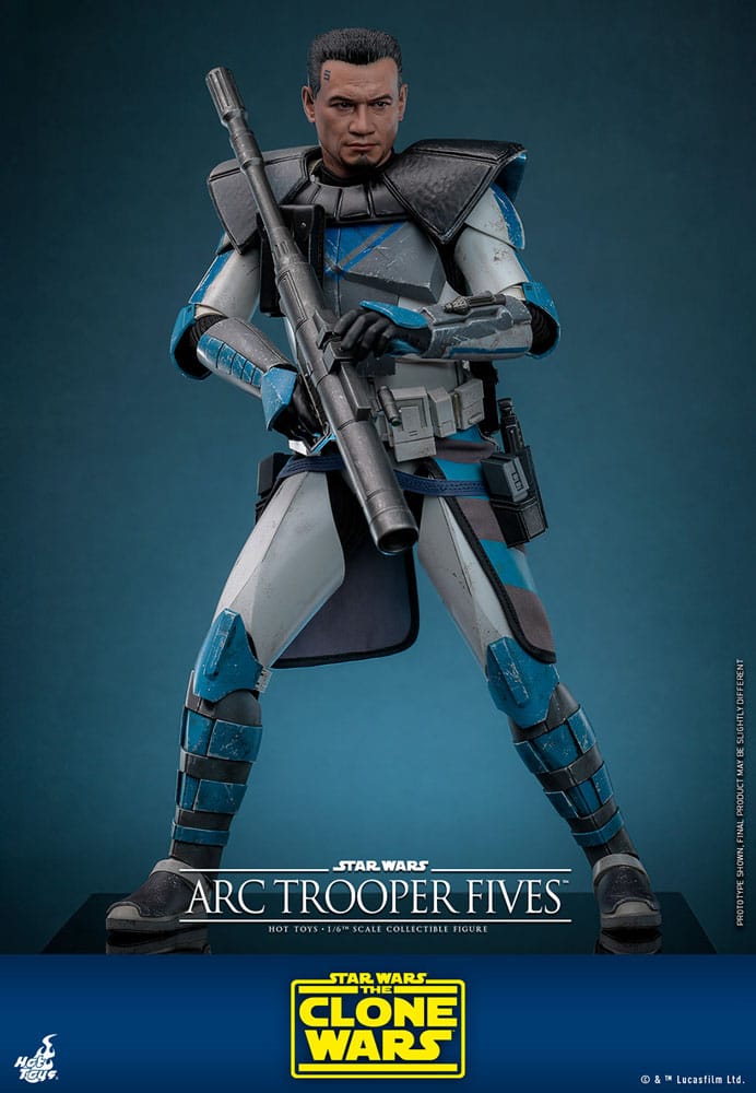 HOT TOYS TMS132 1/6 STAR WARS: THE CLONE WARS™ARC TROOPER FIVES™