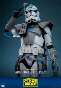 HOT TOYS TMS132 1/6 STAR WARS: THE CLONE WARS™ARC TROOPER FIVES™