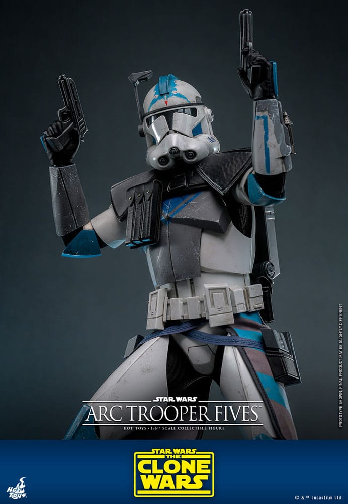 HOT TOYS TMS132 1/6 STAR WARS: THE CLONE WARS™ARC TROOPER FIVES™