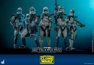 HOT TOYS TMS132 1/6 STAR WARS: THE CLONE WARS™ARC TROOPER FIVES™