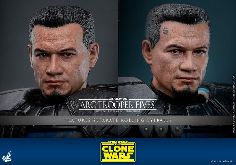 HOT TOYS TMS132 1/6 STAR WARS: THE CLONE WARS™ARC TROOPER FIVES™