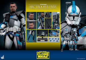 HOT TOYS TMS132 1/6 STAR WARS: THE CLONE WARS™ARC TROOPER FIVES™