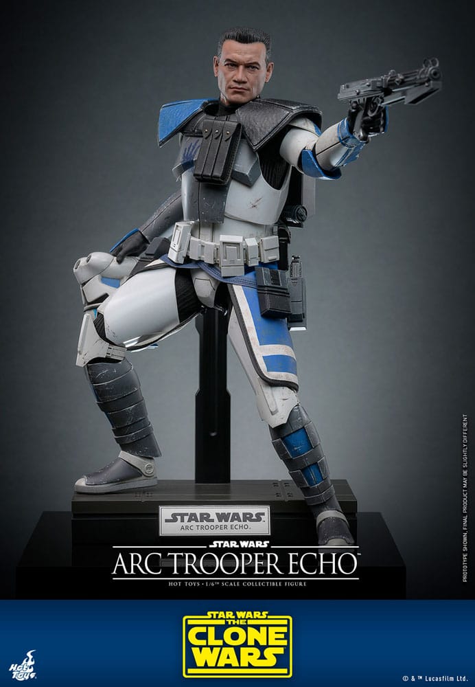 HOT TOYS TMS133 1/6 STAR WARS: THE CLONE WARS™ARC TROOPER ECHO™