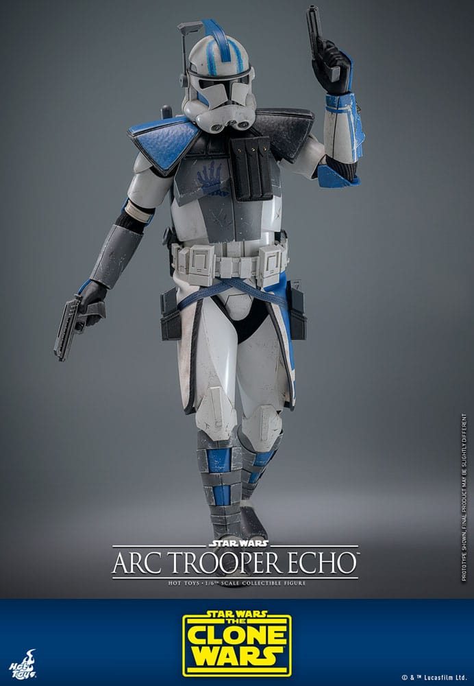 HOT TOYS TMS133 1/6 STAR WARS: THE CLONE WARS™ARC TROOPER ECHO™