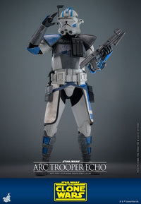 HOT TOYS TMS133 1/6 STAR WARS: THE CLONE WARS™ARC TROOPER ECHO™