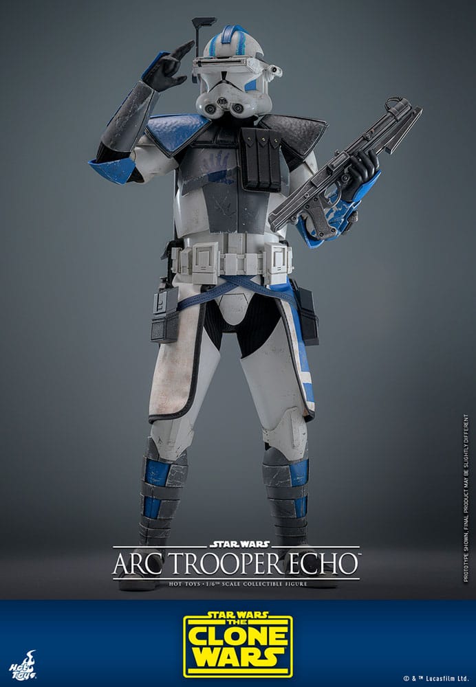 HOT TOYS TMS133 1/6 STAR WARS: THE CLONE WARS™ARC TROOPER ECHO™