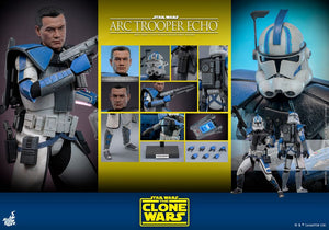 HOT TOYS TMS133 1/6 STAR WARS: THE CLONE WARS™ARC TROOPER ECHO™