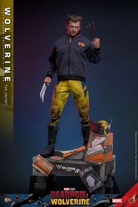 HOT TOYS Deadpool & Wolverine Movie Masterpiece Figura 1/6 Wolverine (TVA Jacket Version) 31 cm