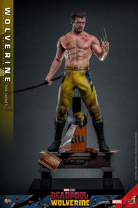 HOT TOYS Deadpool & Wolverine Movie Masterpiece Figura 1/6 Wolverine (TVA Jacket Version) 31 cm