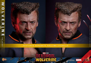 HOT TOYS Deadpool & Wolverine Movie Masterpiece Figura 1/6 Wolverine (TVA Jacket Version) 31 cm