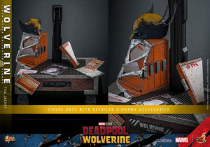 HOT TOYS Deadpool & Wolverine Movie Masterpiece Figura 1/6 Wolverine (TVA Jacket Version) 31 cm