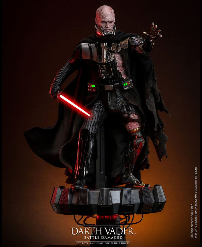 HOT TOYS Star Wars Figura 1/6 Darth Vader (Battle Damaged) 35 cm