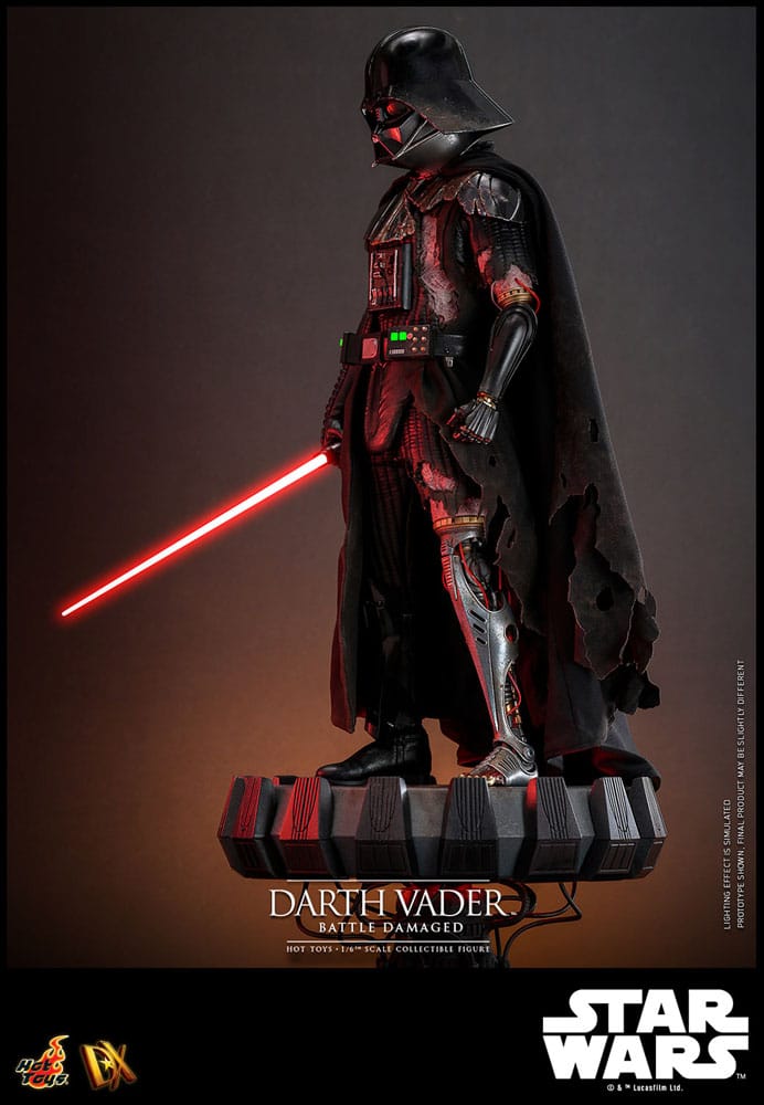 HOT TOYS Star Wars Figura 1/6 Darth Vader (Battle Damaged) 35 cm