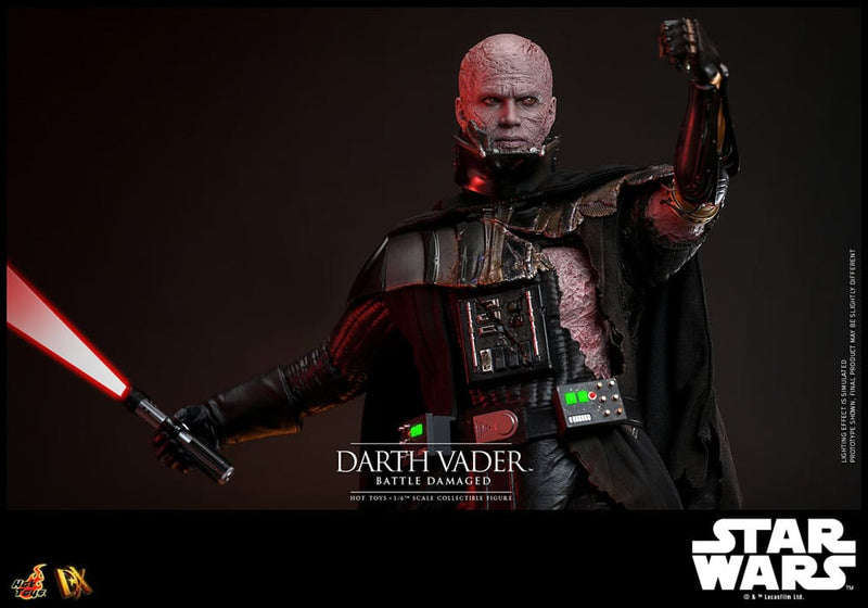 HOT TOYS Star Wars Figura 1/6 Darth Vader (Battle Damaged) 35 cm