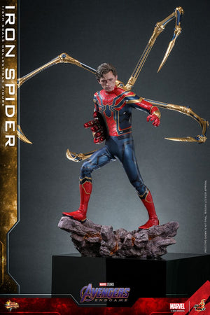 HOT TOYS Vengadores: Endgame Movie Masterpiece Figura 1/6 Iron Spider 28 cm