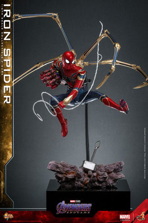 HOT TOYS Vengadores: Endgame Movie Masterpiece Figura 1/6 Iron Spider 28 cm