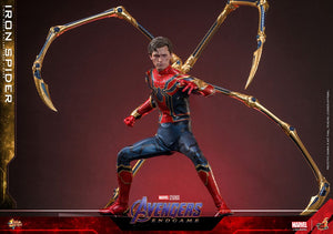 HOT TOYS Vengadores: Endgame Movie Masterpiece Figura 1/6 Iron Spider 28 cm