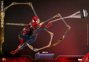 HOT TOYS Vengadores: Endgame Movie Masterpiece Figura 1/6 Iron Spider 28 cm