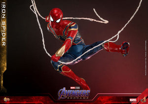 HOT TOYS Vengadores: Endgame Movie Masterpiece Figura 1/6 Iron Spider 28 cm